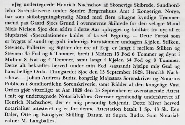 Bilbrev på sluppen 